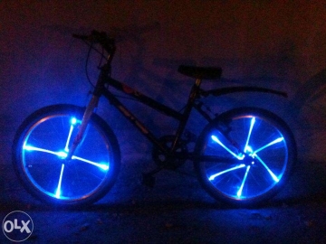 Яркие колеса для велосипеда